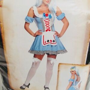 Alice 🐇 in wonderland costume cosplay Halloween dress Fashion nova